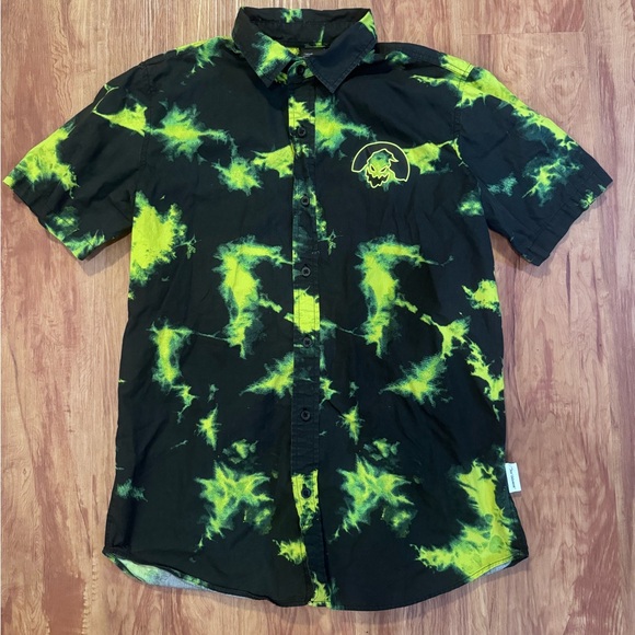 Disney Shirt Mens SMALL Oogie Boogie The Nightmare Before Christmas Our Universe - Picture 1 of 5